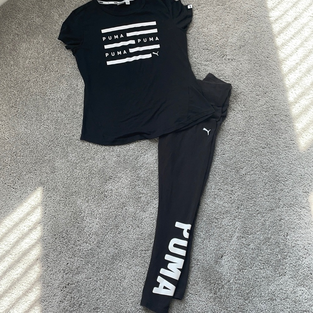 Puma T-shirt and leggings